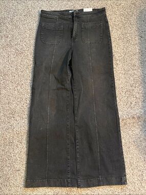 LC Lauren Conrad Black Wide Leg Jeans
